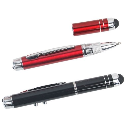 1 Stylo Bille 4 En 1 Led Laser Stylet Papeterie
