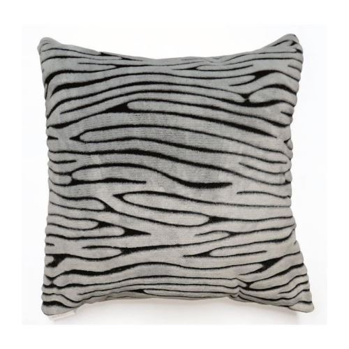 SOLEIL D'OCRE Housse de coussin Savane - Noir & gris - 60 x 60 cm