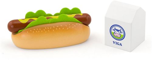 Viga Toys jeu de hot-dog 14 cm
