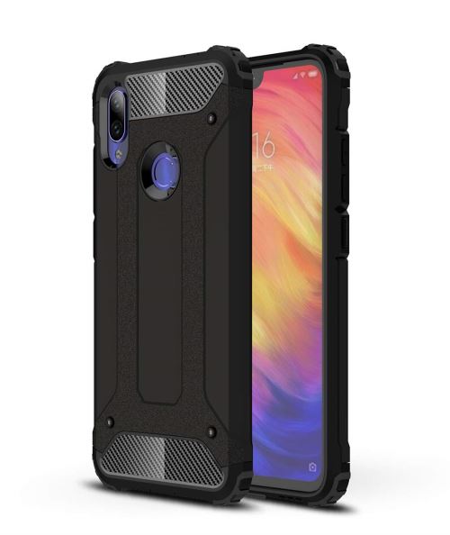 Coque Anti Choc Pour Xiaomi Redmi Note 7 Modèle Armor - Noir