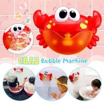 Jouet de bain pour garçons et filles Machine à bulles et à bulles En forme d/'appareil photo Jouet de bain à bulles lefeindgdi Jouet pour enfants en forme de crabe