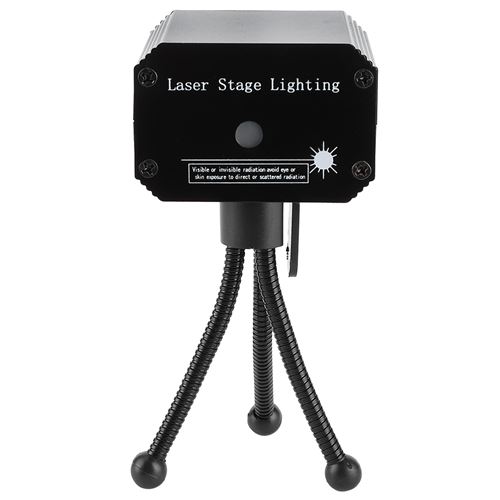Lumière LED de Projecteur de Noël Contrôle Sonore avec Trépied