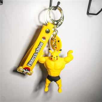 3€54 sur Porte-clés Pokémon Pikachu muscle - Porte clef - Achat & prix