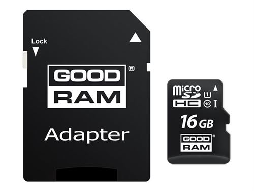 GOODRAM - carte mémoire flash - 16 Go - microSDHC