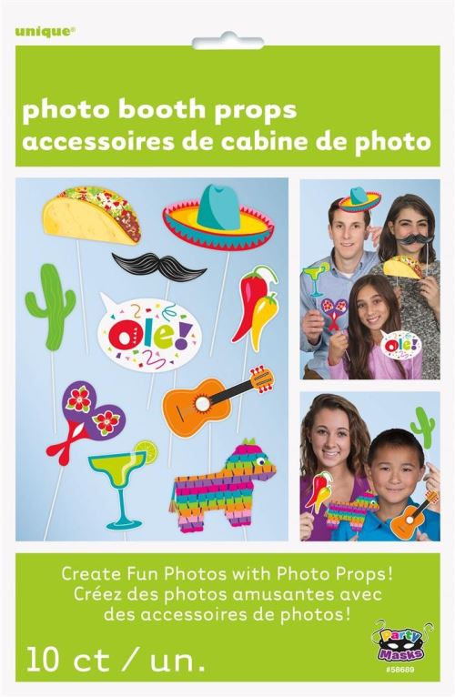 Unique photomaton Fête mexicaine 10 pièces