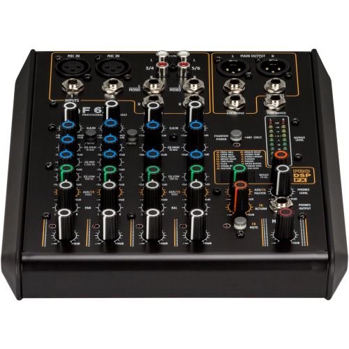 RCF F 6X table de mixage 6 canaux