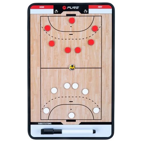 Pure2Improve Tableau d’entraîneur Handball 35x22 cm P2I100630