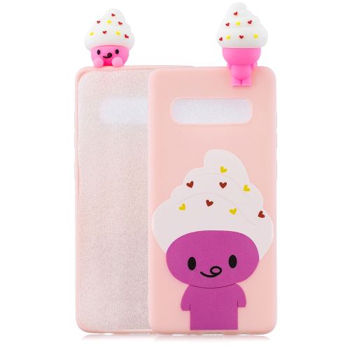 Coque en TPU impression de motifs de poupées mignonnes en 3D animal de bande dessinée pour votre Samsung Galaxy S10