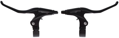 Saccon des leviers de frein à rouleaux fixé / Cantilever 4-doigt noir