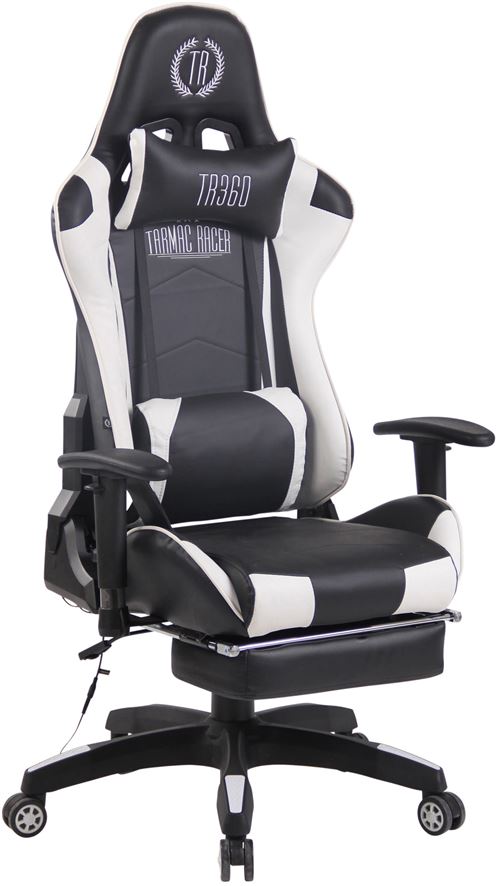 Fauteuil de Bureau Turbo XFM , Noir / Blanc