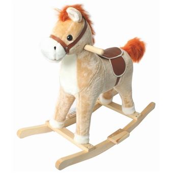 cheval à bascule avec bruitage