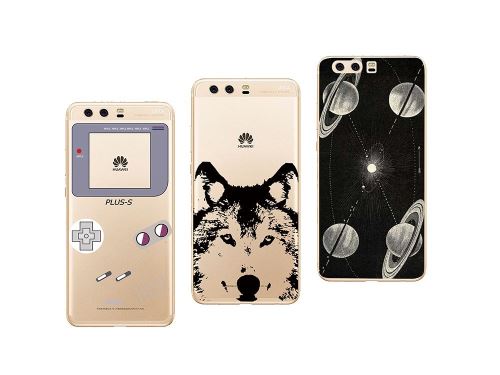 Huawei P10 - Pack de 3 Coques souples résistantes anti choc avec impression