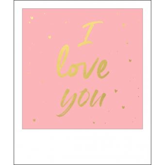 Carte Postale Polaroid I Love You Kiub Autres Achat Prix Fnac