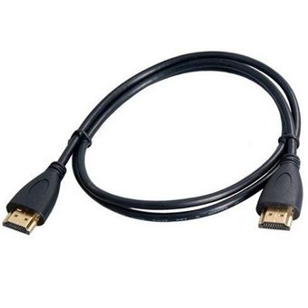 Cable HDMI Male 2m pour PC MACBOOK Pro Console Gold 3D