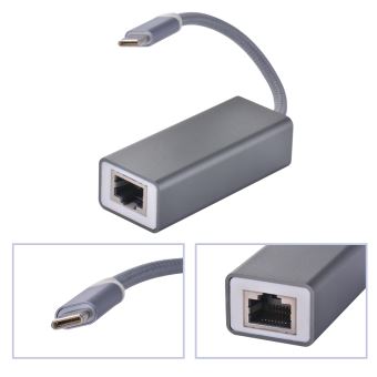 Adaptateur USB-C vers Ethernet, USB Type C vers RJ45 Gigabit