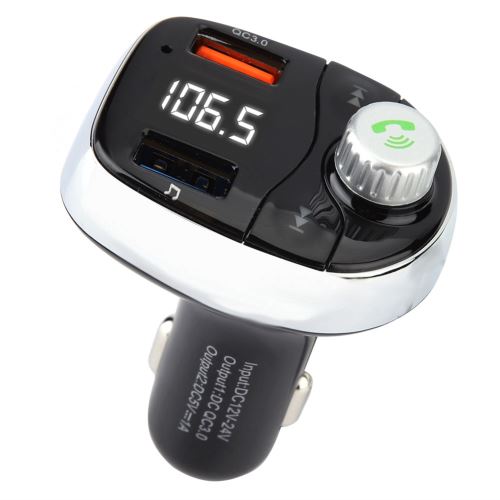T62 BT Player Transmetteur FM QC3.0 Double chargeur rapide USB Lecteur audio