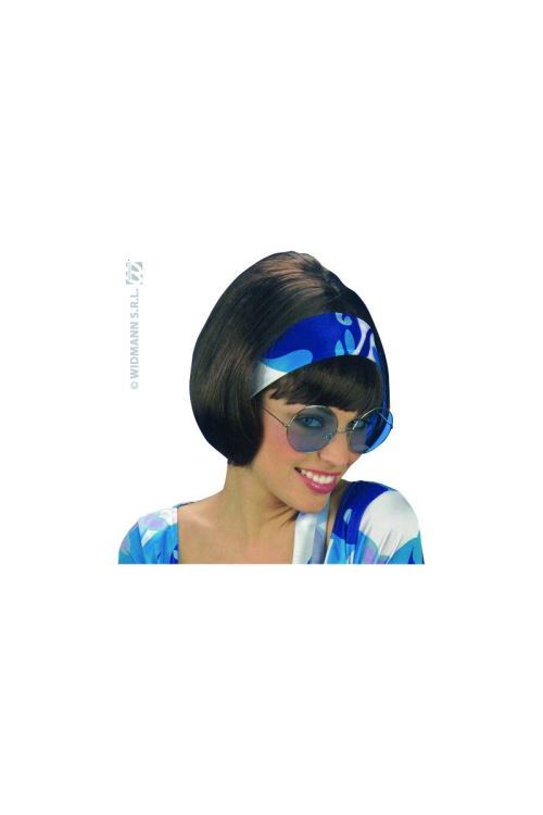 Perruque annees 60 chatain