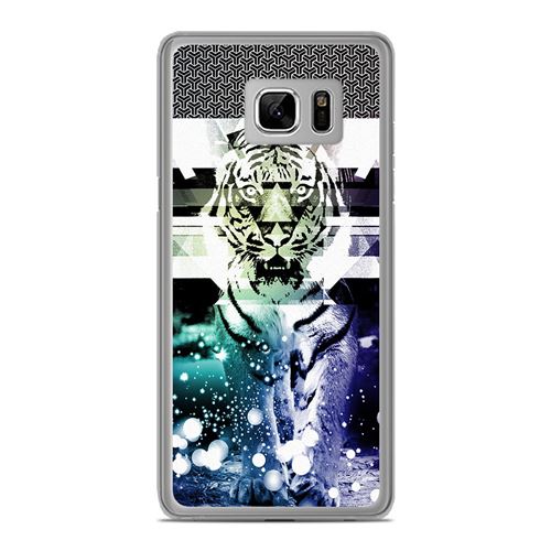 Coque en silicone Samsung Galaxy Note 6 - Tigre swag