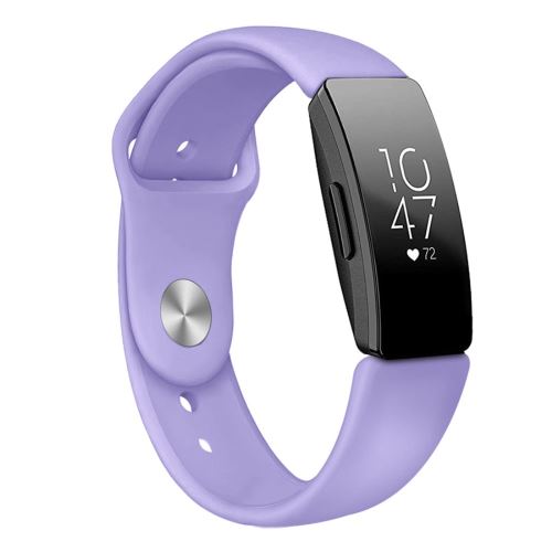 Bracelet en silicone violet pour votre Fitbit Inspire