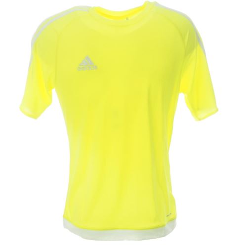 Maillot de football Adidas Estro jau fluo climalite Jaune taille : 11à12 réf : 48022