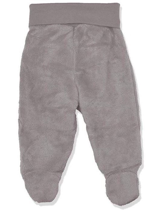 Playshoes pantalon polaire avec pieds gris junior