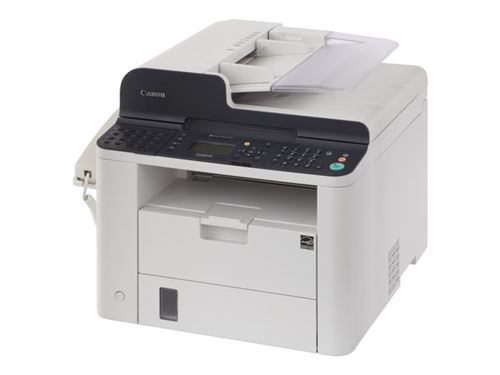 Canon i-SENSYS FAX-L410 - Imprimante multifonctions - Noir et blanc - laser - A4 (210 x 297 mm), Legal (216 x 356 mm) (original) - Legal (support) - jusqu'à 25 ppm (copie) - jusqu'à 25 ppm (impression) - 250 feuilles - 33.6 Kbits/s - USB 2.0