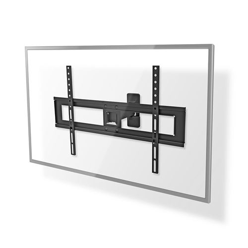Nedis TVWM1450BK Support Mural à Mobilité Intégrale pour TV | 37-70 | Max. 35 kg | 2 Points de Pivot