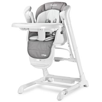 Indigo Chaise Haute Balancelle Bebe Musicale 2en1 Motorisee Gris Chaises Hautes Et Rehausseurs Achat Prix Fnac