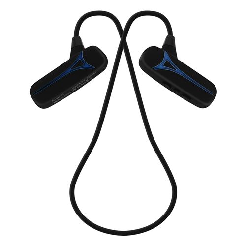 Écouteurs Sport Bluetooth Sans Fil avec Oreille Ouverte Tour du cou Boutons Noir