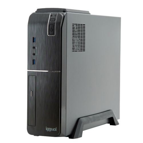 PC de bureau iggual PSIPC354 i7-9700 16 GB RAM 480 GB SSD W10 Noir