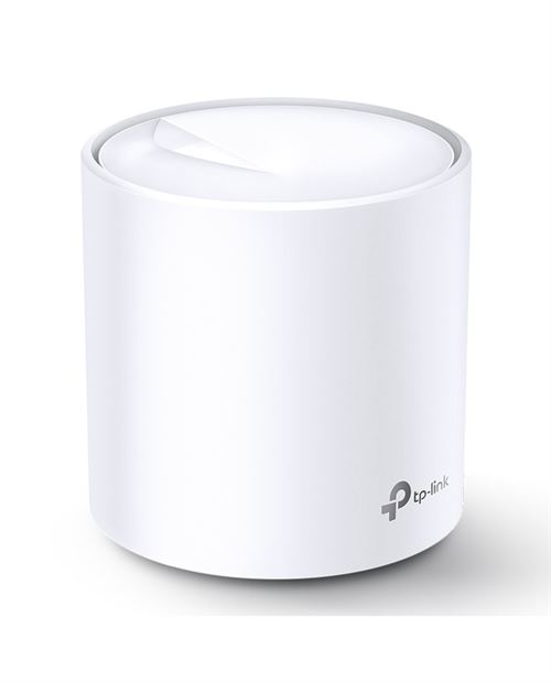 TP-Link Deco X60 V2 - Routeur sans fil - commutateur 2 ports - GigE - ports WAN : 2 - 802.11a/b/g/n/ac/ax - Bi-bande