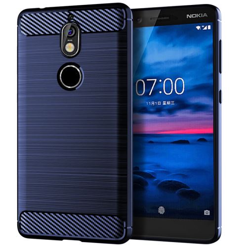 Etui Coque de protection durable souple pour Nokia 7 - Blue