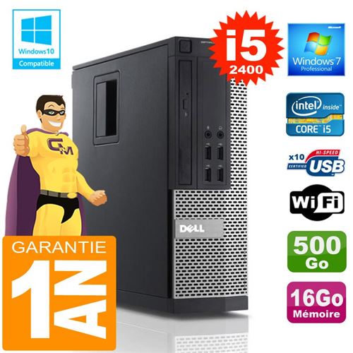 Acheter Pc dell 990 sff core i5-2400 ram 16go disque 500 go wifi w7 État correct - 189,00 € Pc dell 990 sff core i5-2400 ram 16go disque 500 go wifi w7 État correct - Dell reconditionné disponible sur Fnac