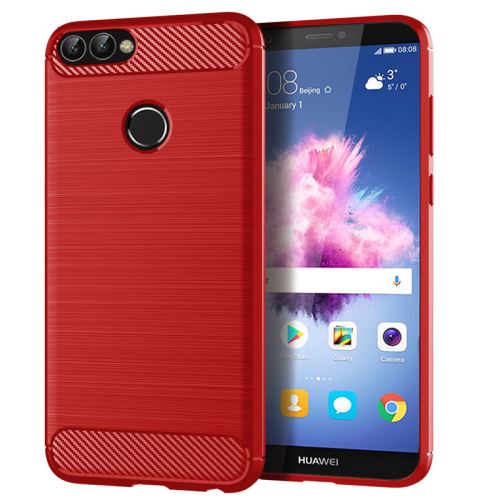 Etui Coque de protection durable souple pour Huawei P Smart - Rouge