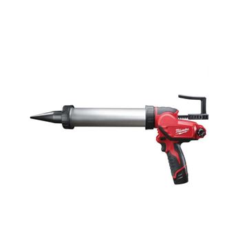 Pistolet à Colle 400ml MILWAUKEE M12 PCG 400A 201B 12V Li-Ion 2.0Ah 4933441665 - 1