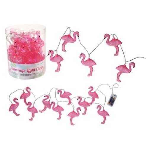 Guirlande lighty avec 10 led - 165 cm - flamant 57 8018