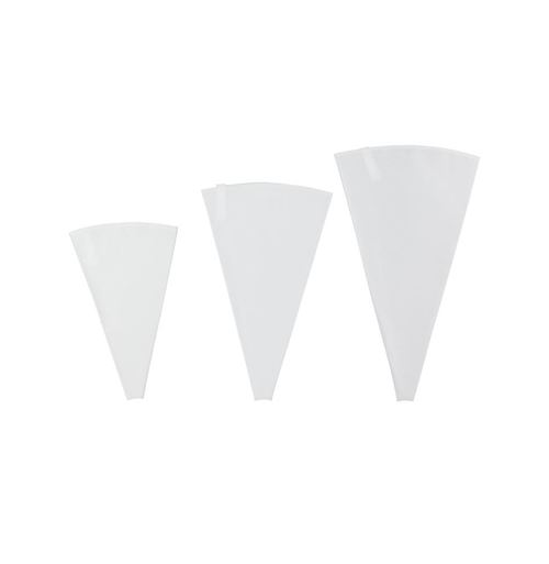 Lot de 3 poches à douille - Tissu