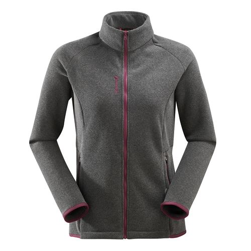 Veste Polaire Randonnée Trek Femme Techfleece Full Zip Asphalte L