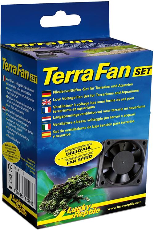 Lucky Reptile TF-1 Terra Fan Kit de Ventilation pour Terrarium