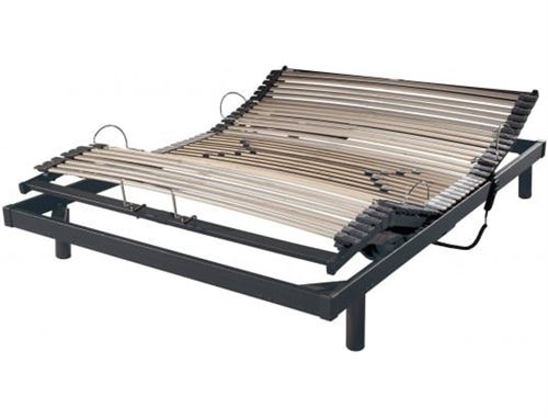 Sommier Electrique 120 x 190 S50 electrique 120x190 mono gris