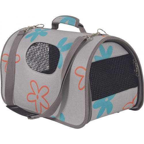 Meilleurs prix pour Panier de transport Flower. taille L. couleur gris. pour chat ou chien. - zolux - ZO-423448GRI