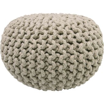 Nattiot Pouf Pour Chambre Enfant 100 Coton Pouf Tricote Lili