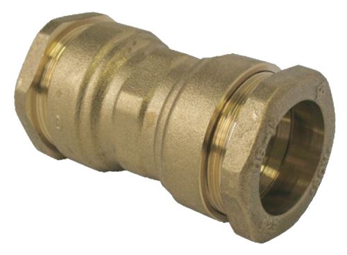 Raccord laiton manchon égal sumo pour tube pe Ø25 mm