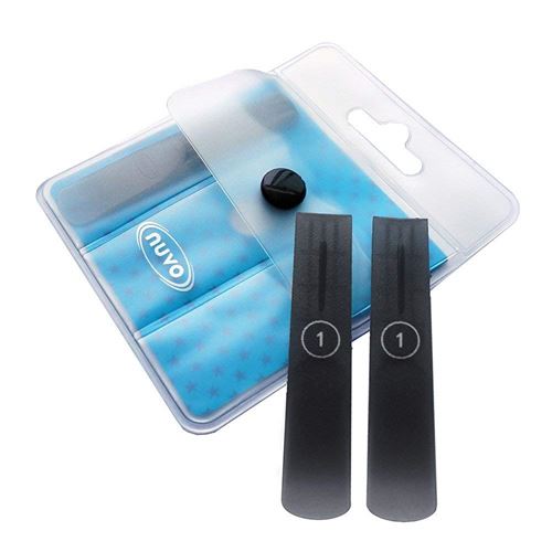 NUVO N160rd10 Plastique Reed, force 1, Lot de 3 Pièces