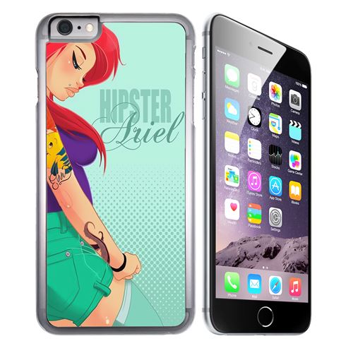 Coque pour iPhone 7 ariel sirène hipster