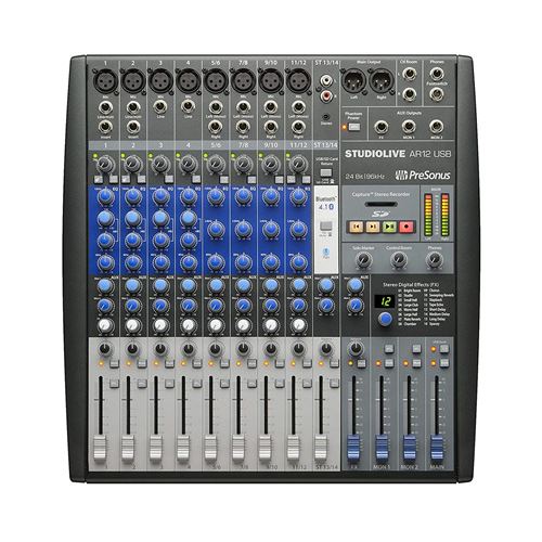 Mélangeur hybride de 14 canaux Presonus avec interface audio