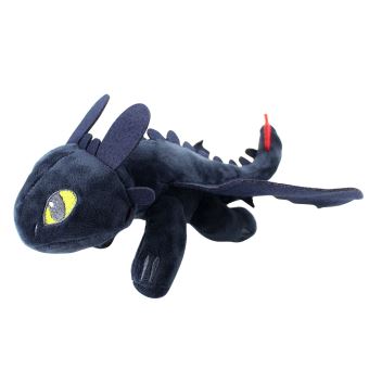 Universal Dragons Peluche Krokmou ou Furie Éclair, 25cm