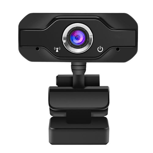 Webcam 1080P Caméra de Conférence d'Enseignement en Ligne Haute Définition avec Microphone Intégré