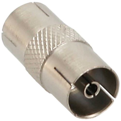 Connecteur coaxial d'antenne InLine® IEC mâle à femelle en métal 10 pcs. pack