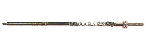 Sturmey Archer axe de commande HSA316 4 bandes 137 mm argent